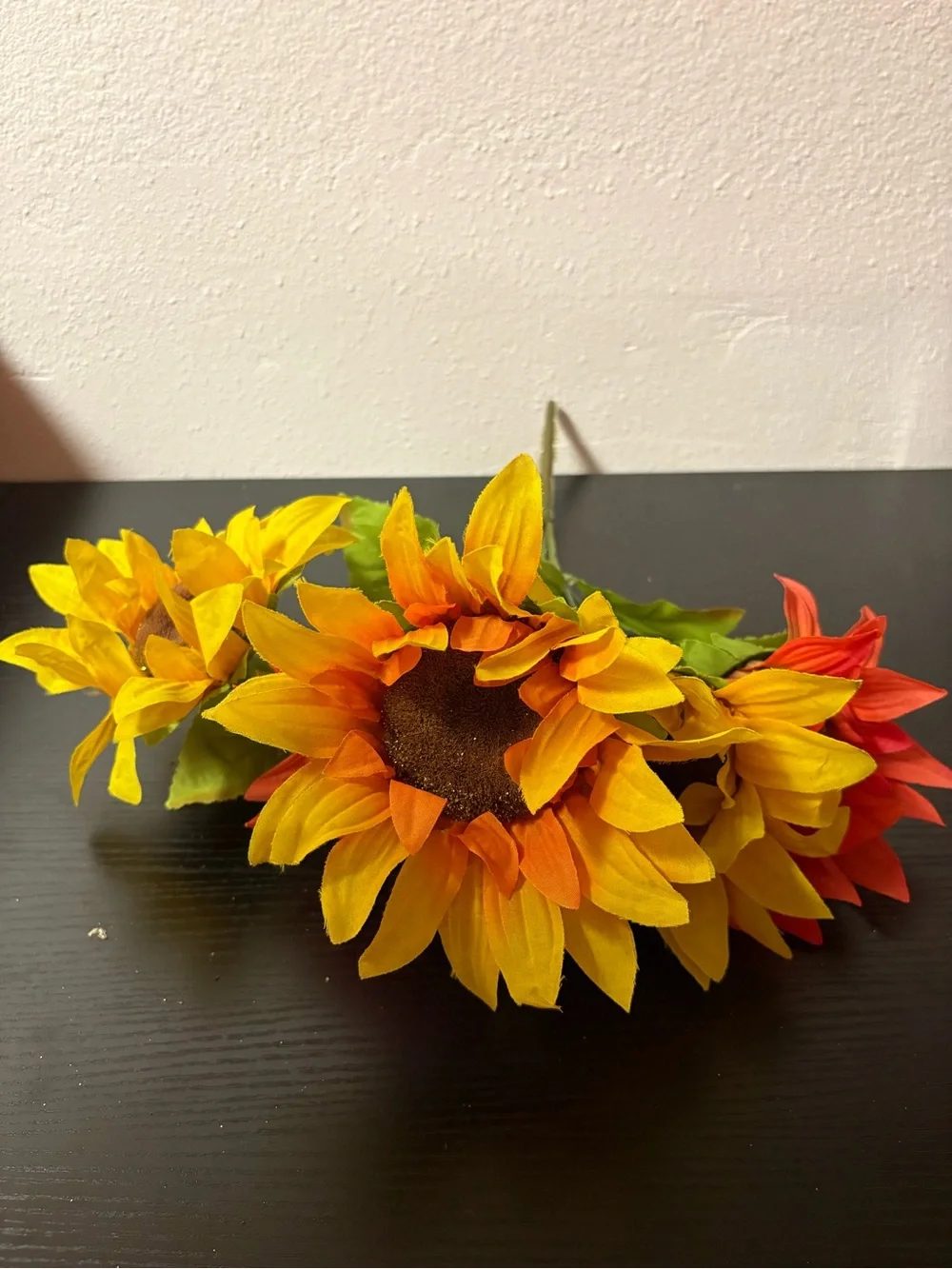 Large Fall Faux Floral Decor Bundle Sunflowers Maple Leaves Harvest Picks